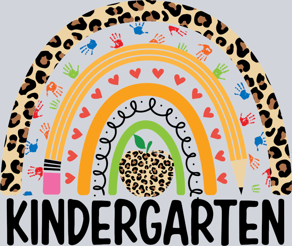 Kindergarten Rainbow Back To School - STK03482