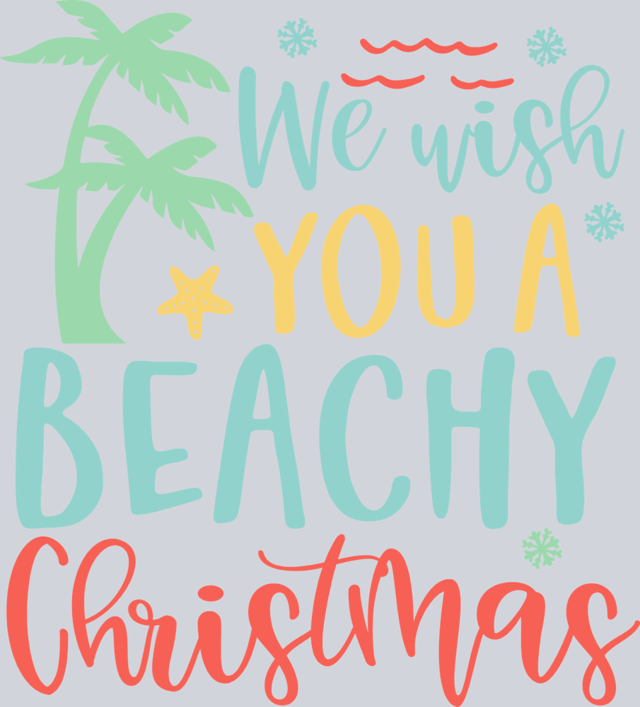 We Wish You A Beachy Christmas - STK06398