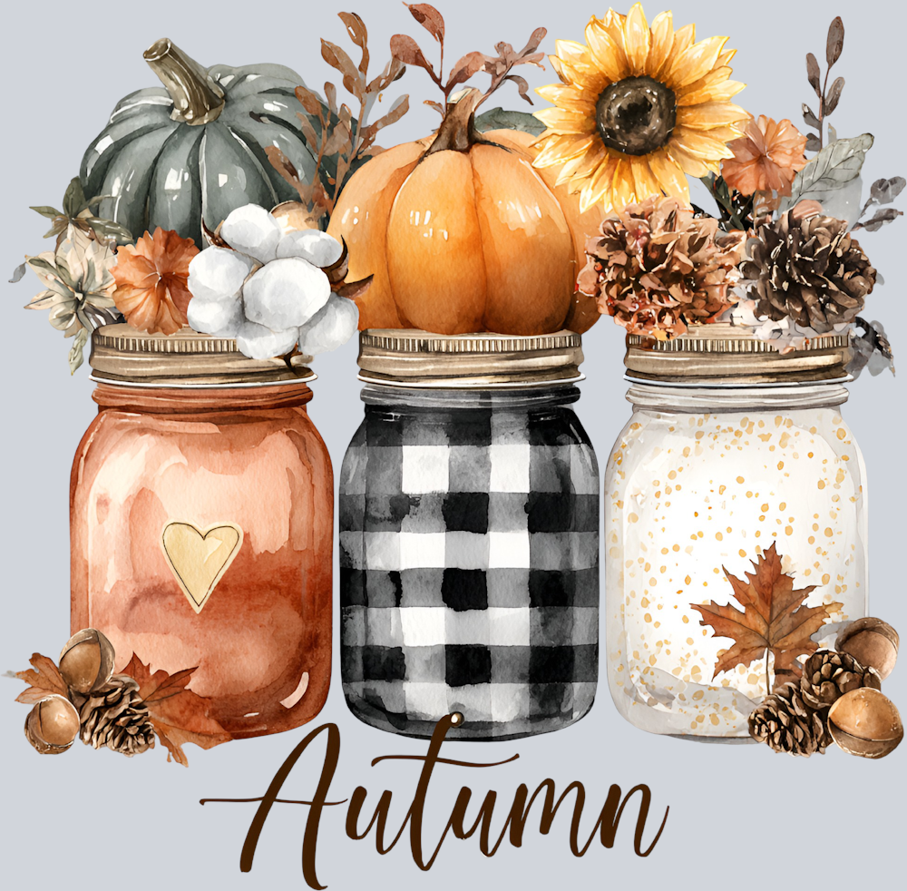 Fall Autumn Jars Color - STK07351