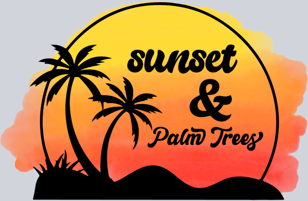 Sunset And Palm Trees - STK05881