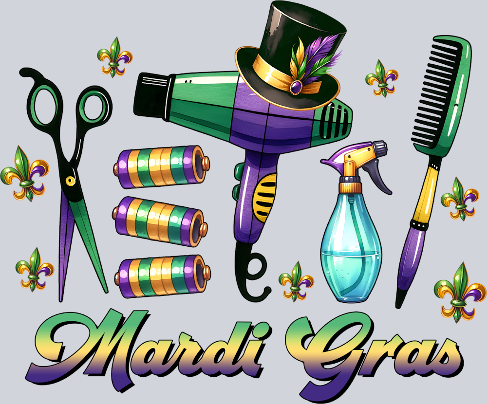 Mardi Gras Hair Stylist - STK04048