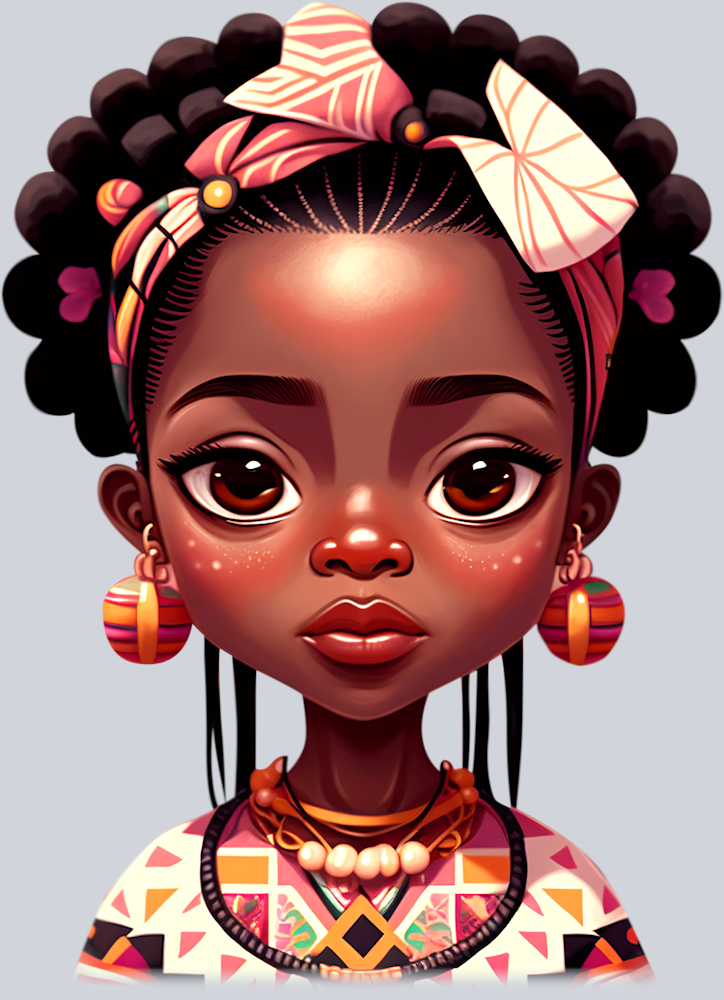 Beautiful Black Girl 1 - STK00518