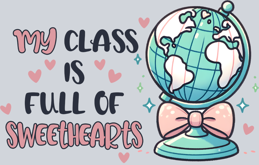My Class Is Full Of Sweet Hearts 2 - STK04406