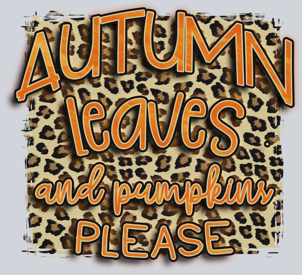 Autumn Leaves And Pumpkins Please 1 - STK07124