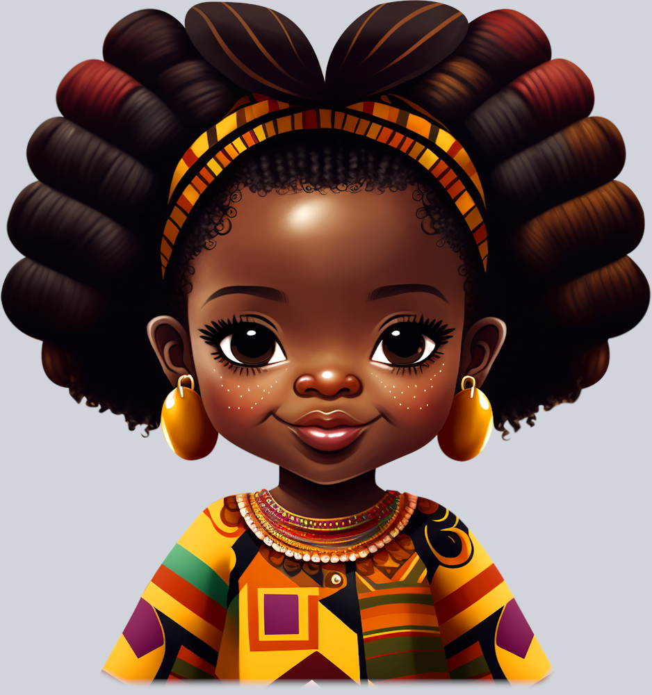 Beautiful Black Girl 7 - STK00524