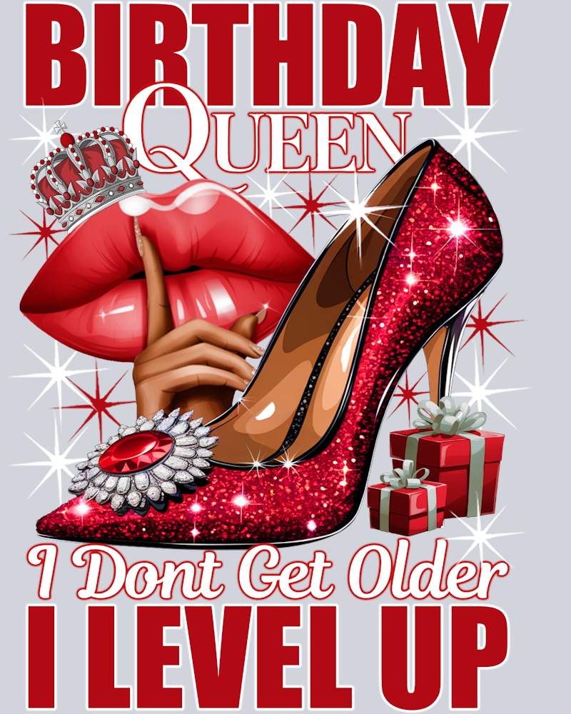 Red Birthday Level Up - STK05146