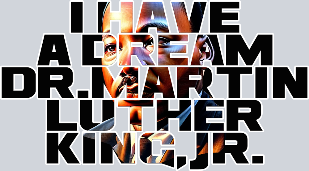 Martin Luther King Mlk I Have A Dream Cutout - STK04127