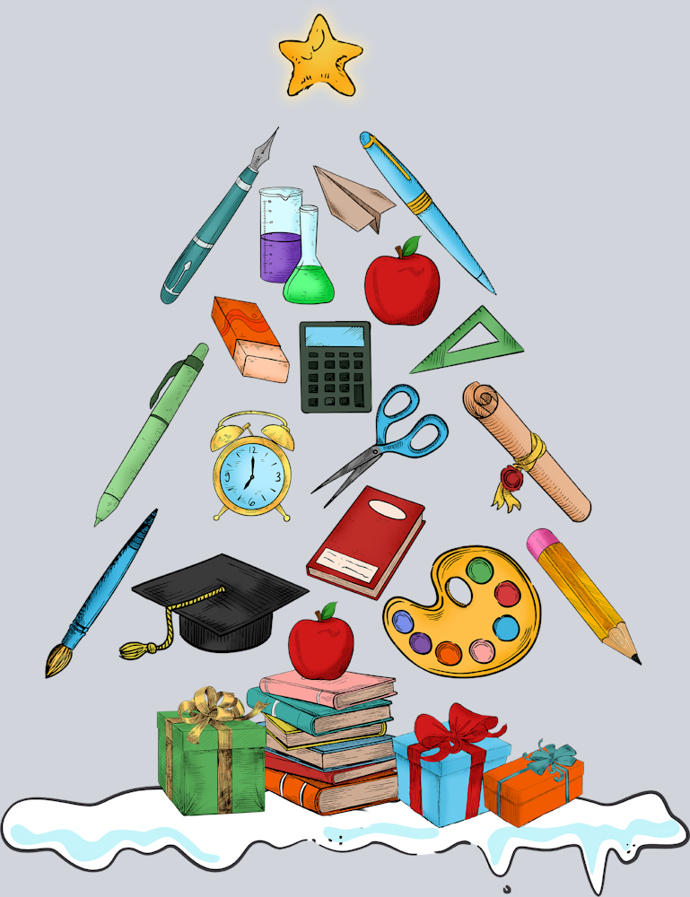 Christmas Teacher Tree - STK01335