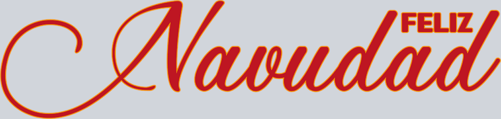 Feliz Navudad Red - STK01970