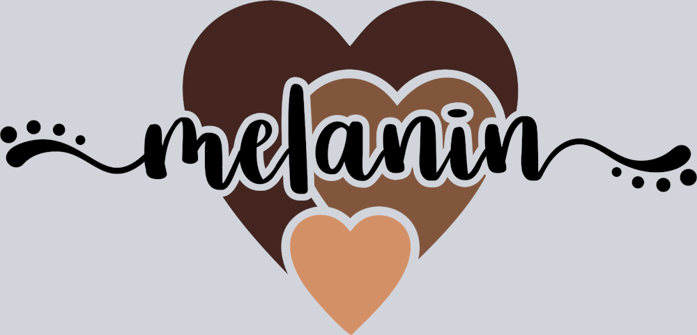 Melanin Triple Heart - STK04177