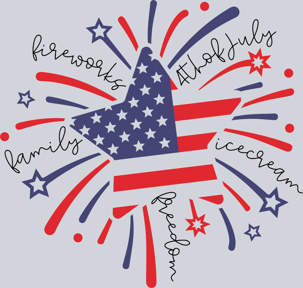 Flag Star Fireworks - STK02036