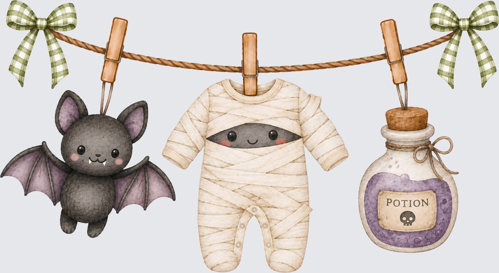 Spooky Clothesline 2 - STK08256