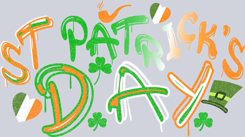 St Patricks Day Graffiti - STK05767