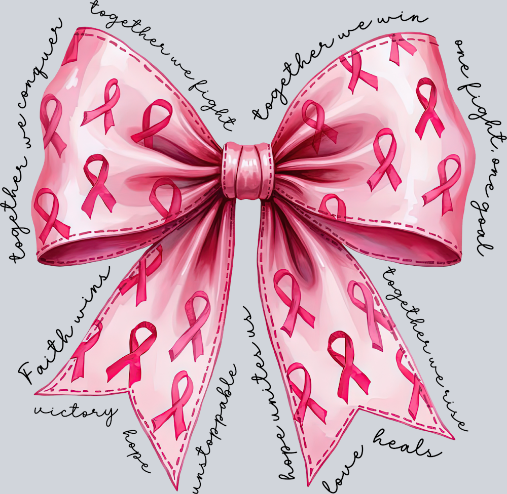 Pink Bow Breast Cancer - STK04924