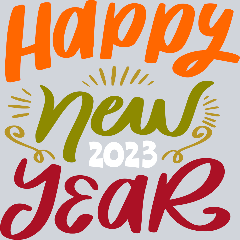 Happy New Year Color - STK02585