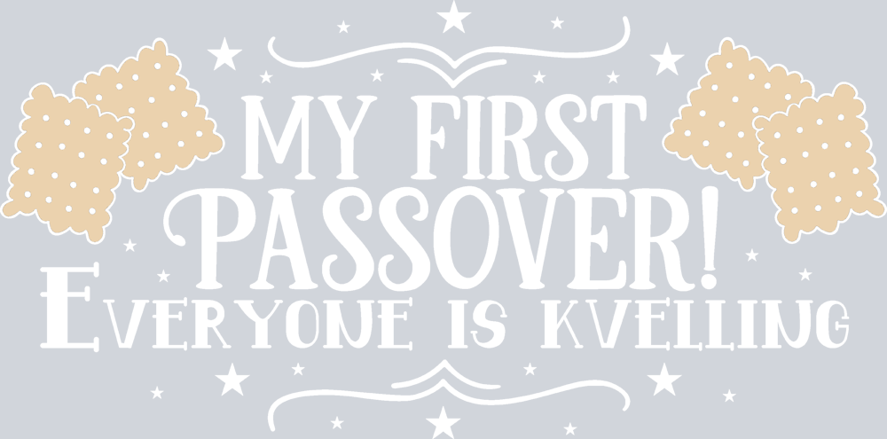 My First Passover White - STK04434
