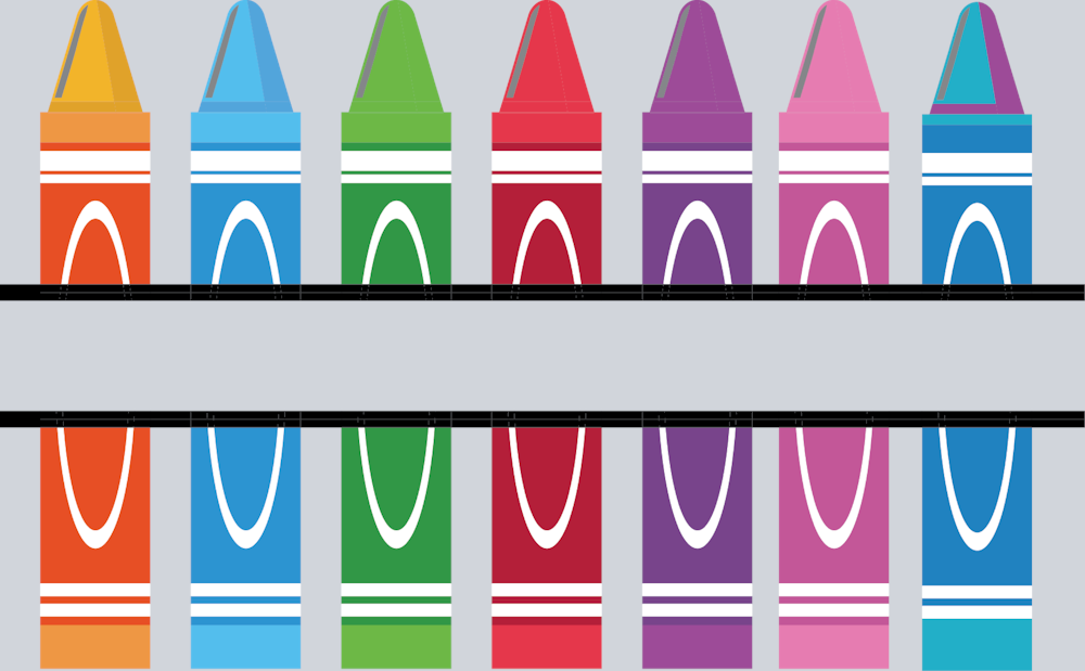 Crayon Name Plate - STK01463