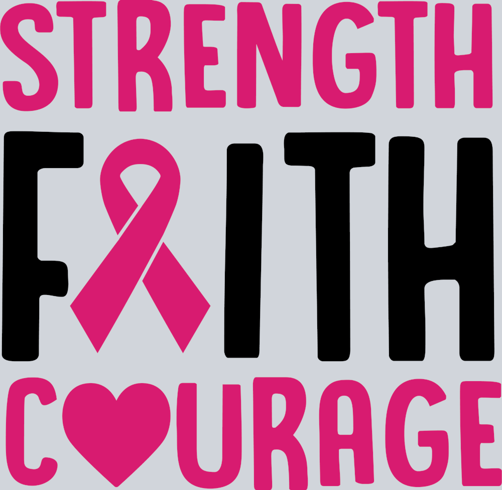 Strength Faith Courage - STK05837