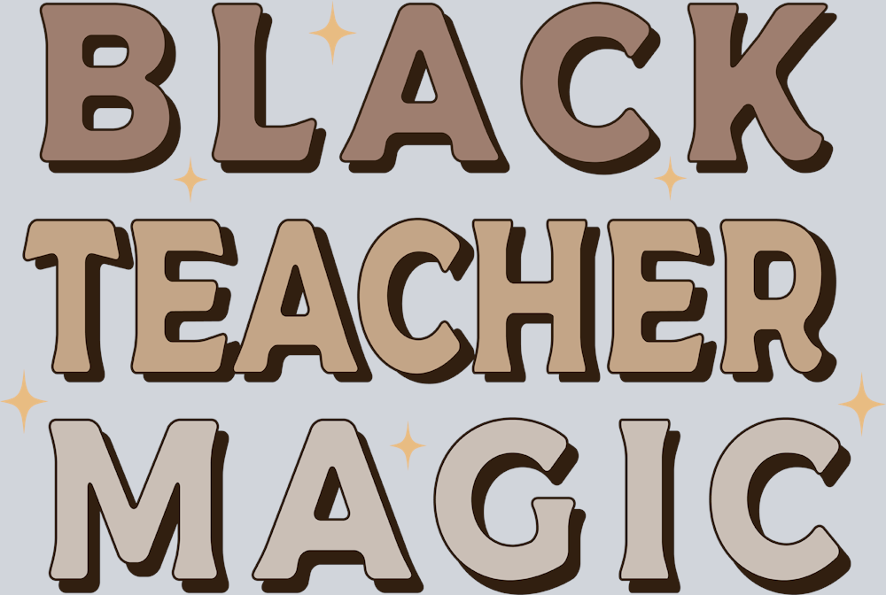 Black Teacher Magic 1 - STK00940