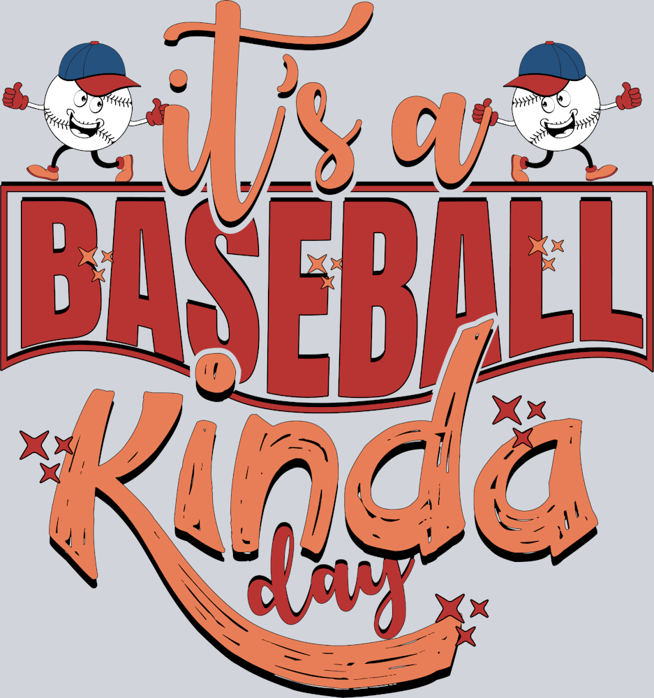 Retro It’s A Baseball Kinda Day - STK07373