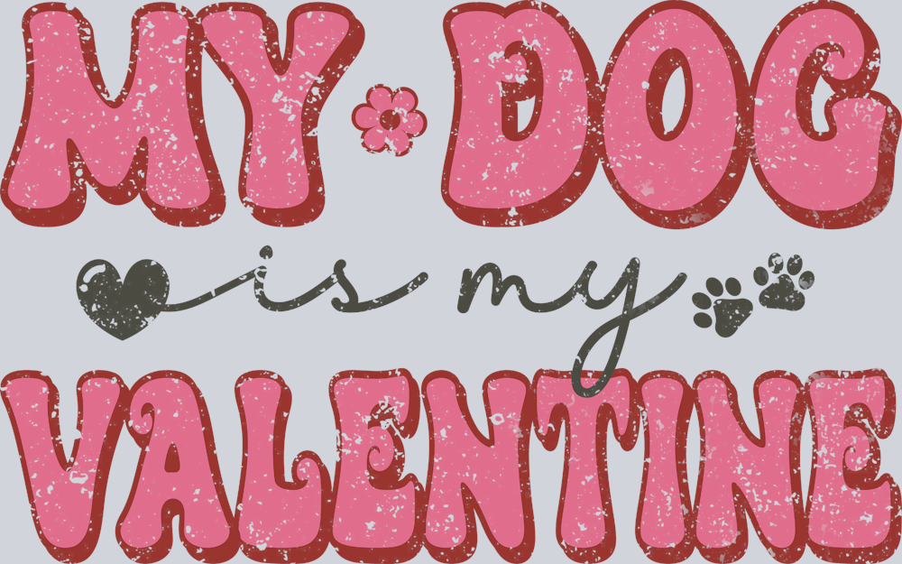 My Dog Valentine Pink - STK04411
