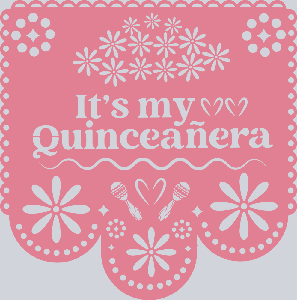 Papel Picado Its My Quinceaera 3 - STK06917
