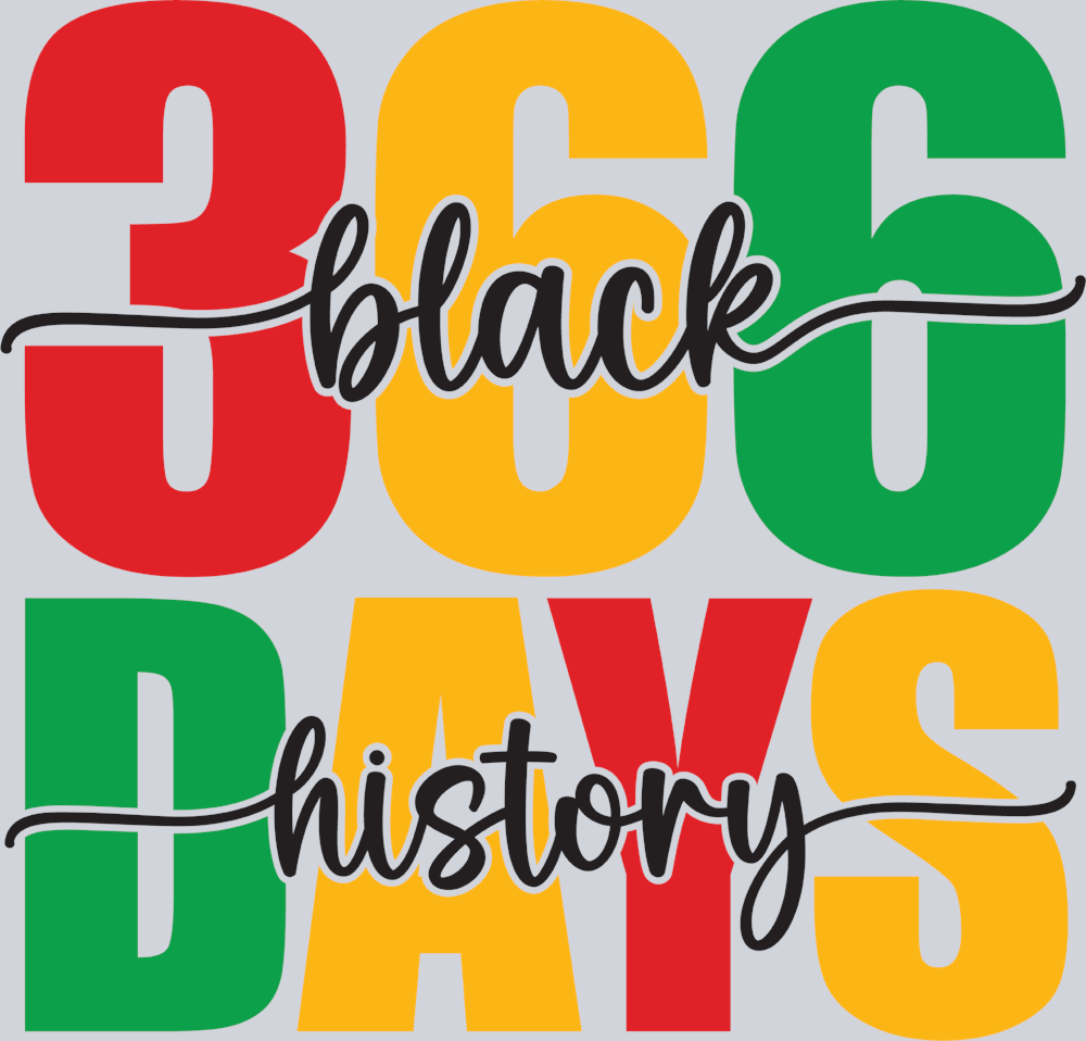 366 Days Black History - Black - STK00028