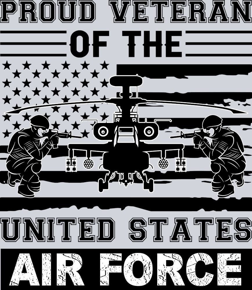 Proud Veteran Of The United States Air Force - STK05069