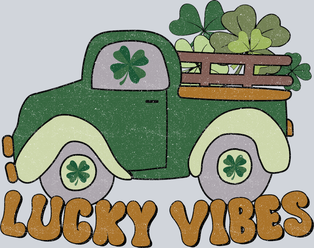 Retro Lucky Vibes Truck - STK05218
