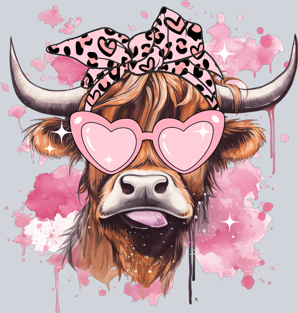 Valentine Highland Cow - STK06295