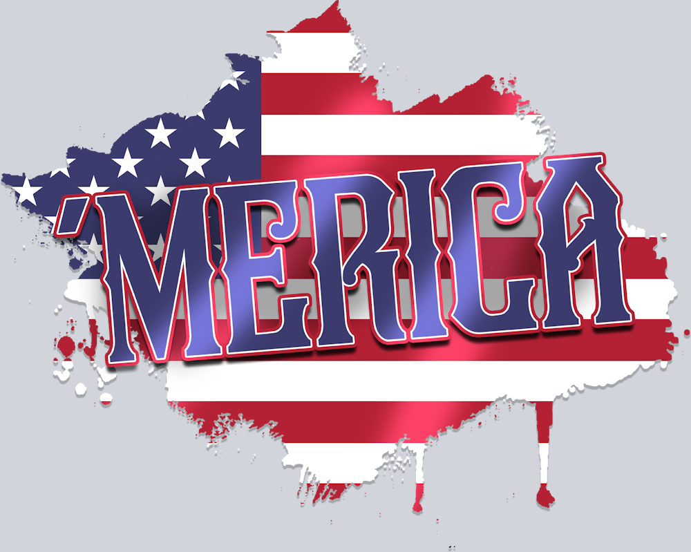 Merica USA Flag - STK04219