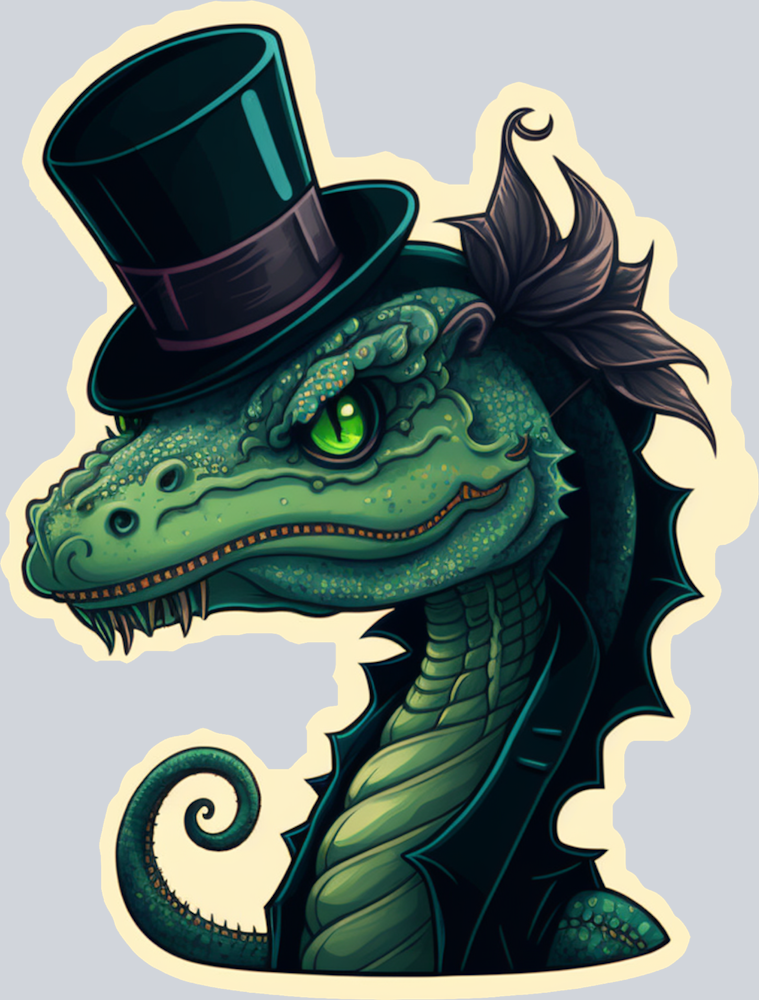 Dragon Top Hat 1 - STK01723