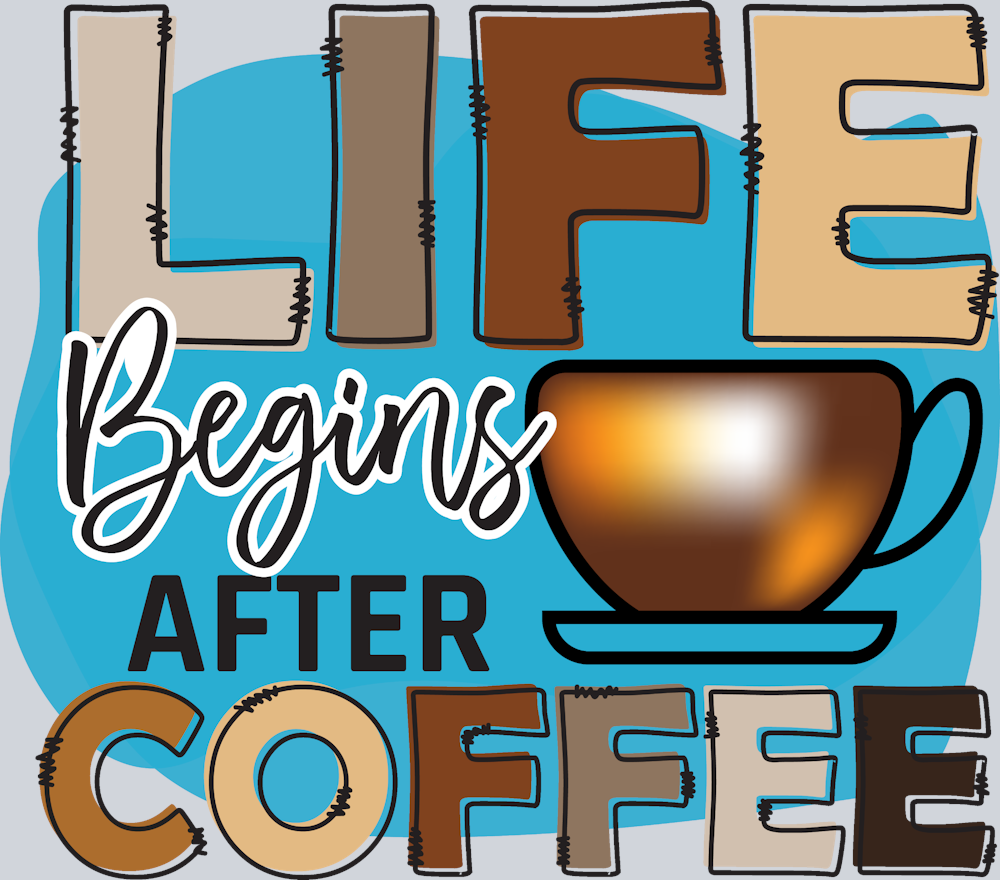 Life Begins After Coffee Mug - STK03597