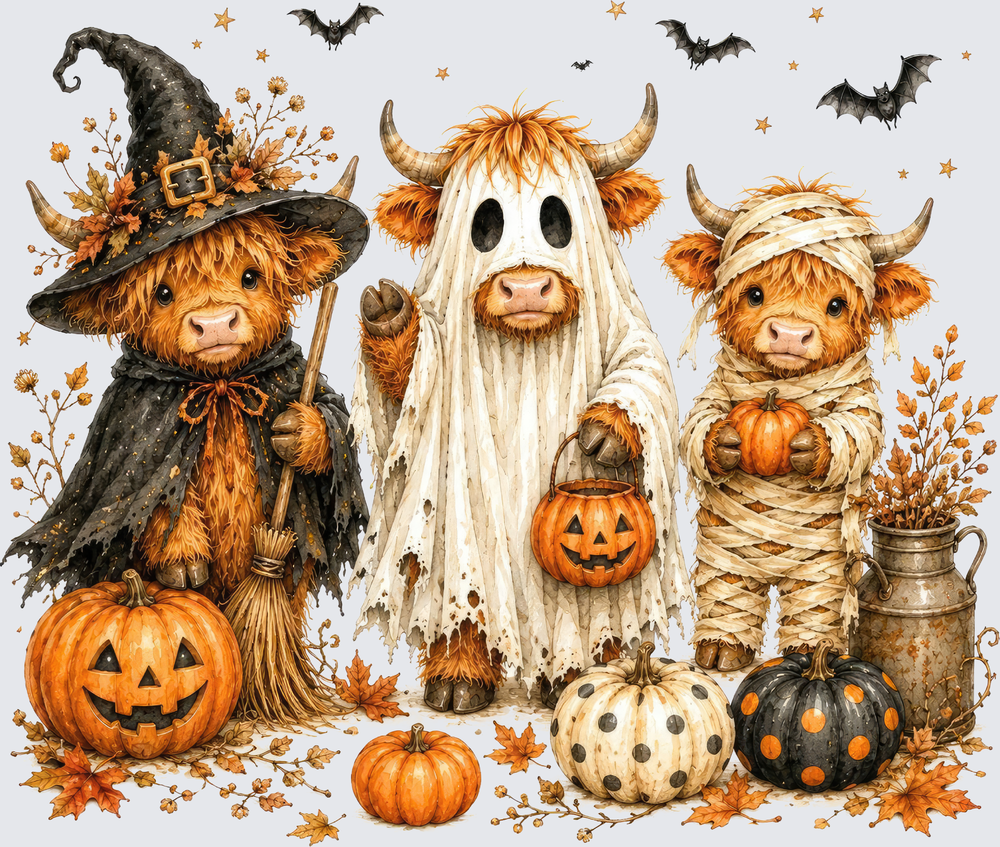 Highland Cow 12 - STK08109