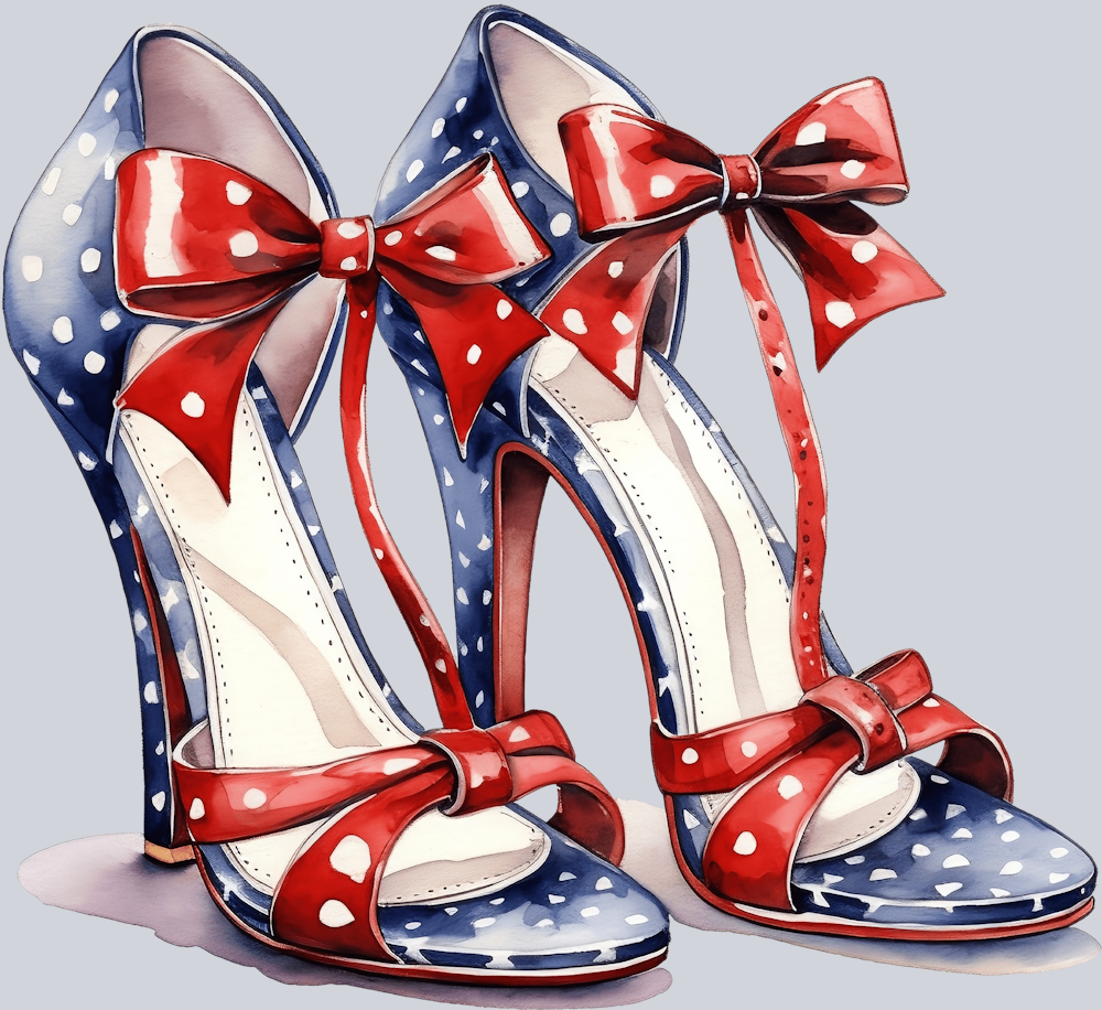 High Heels Patriotic 9 - STK02745