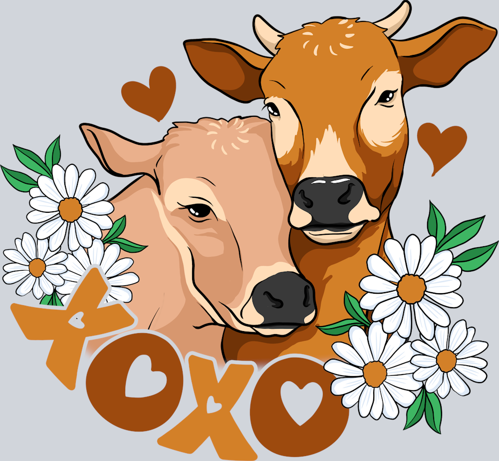 Xoxo Cows - STK06540