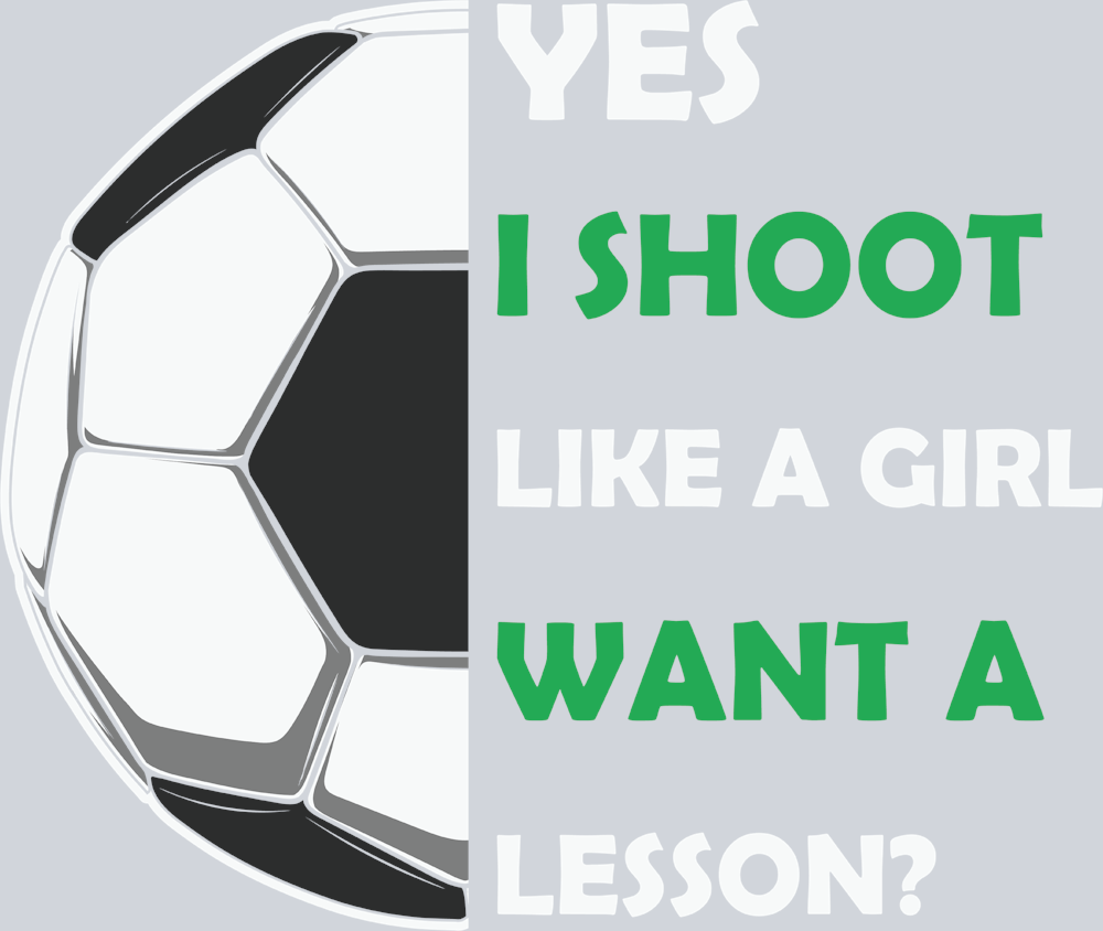 Yes I Shoot Like A Girl - STK06567