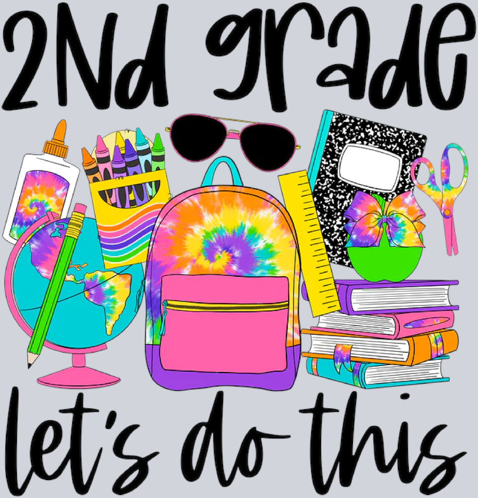 2nd Grade Lets Do This Tie Dye - STK00009