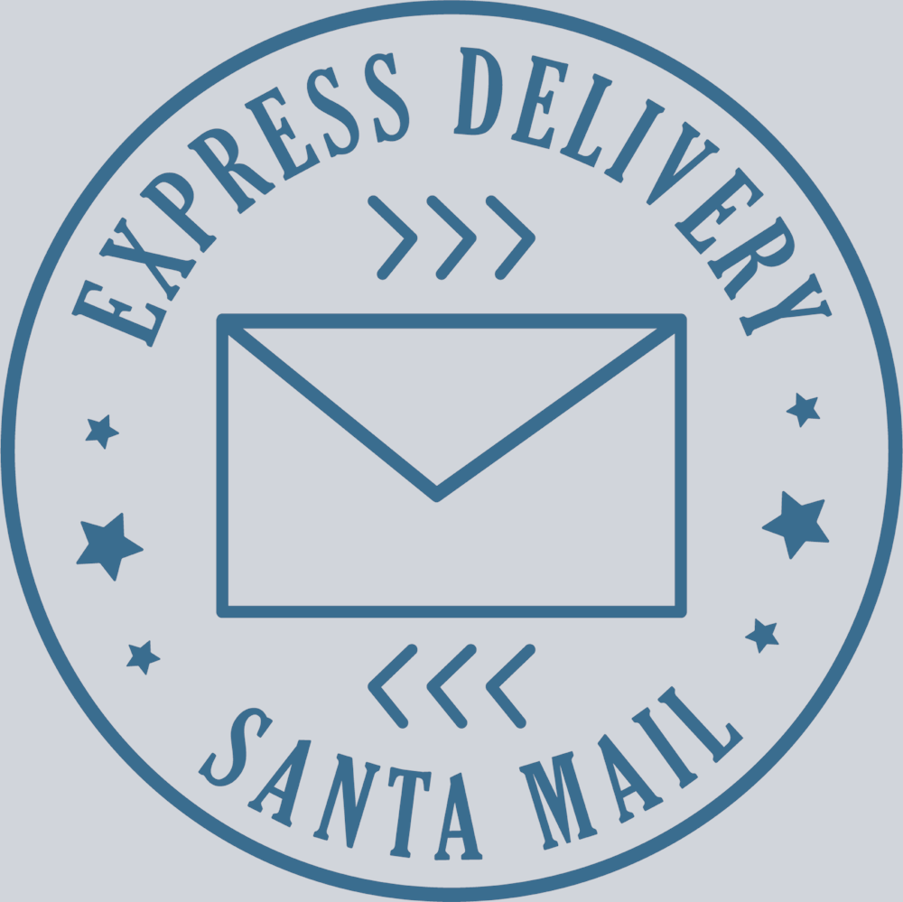 Stamp Santa Mail Express Delivery - STK05782