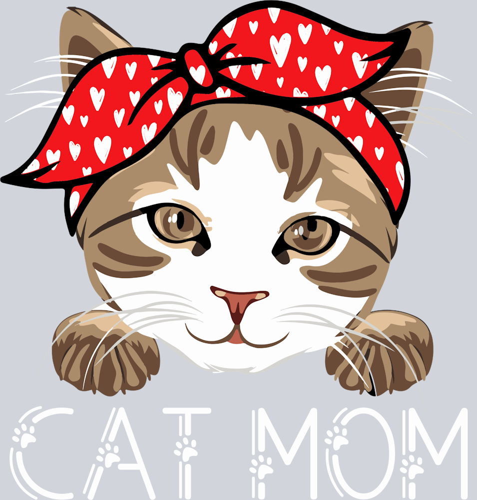 Cat Mom Cat Lovers Mothers Day - STK01225