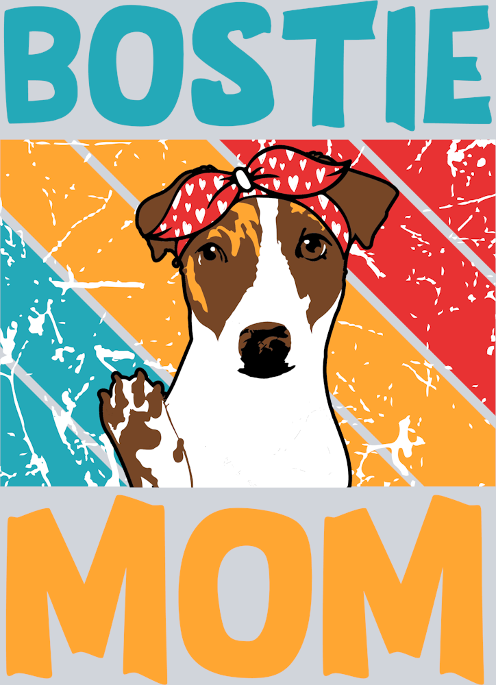 Boston Terrier Mom Mothers Day - STK01106