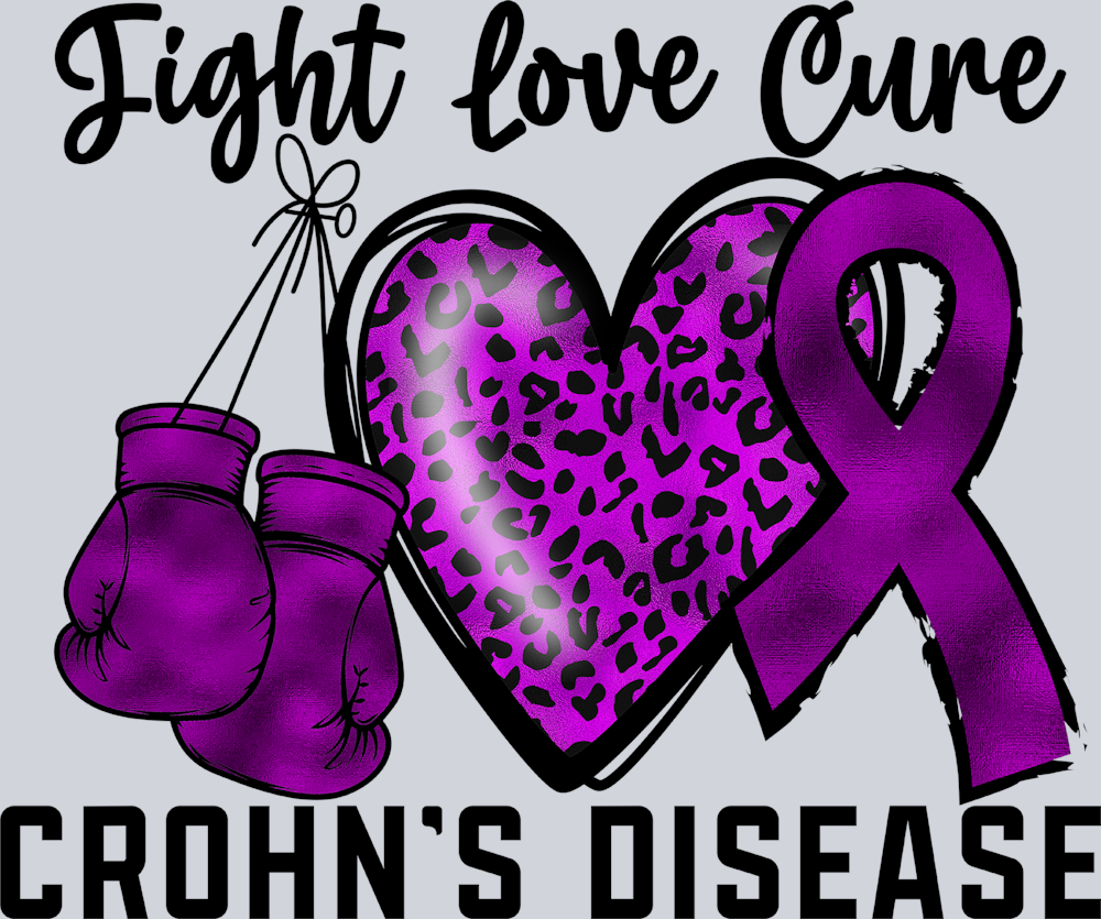 Fight Love Cure Crohns Disease - STK06784