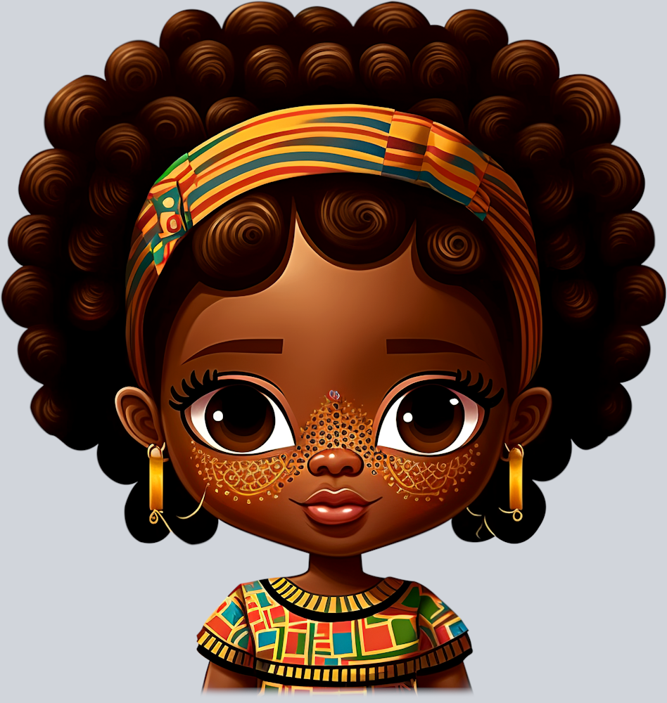 Beautiful Black Girl 4 - STK00521