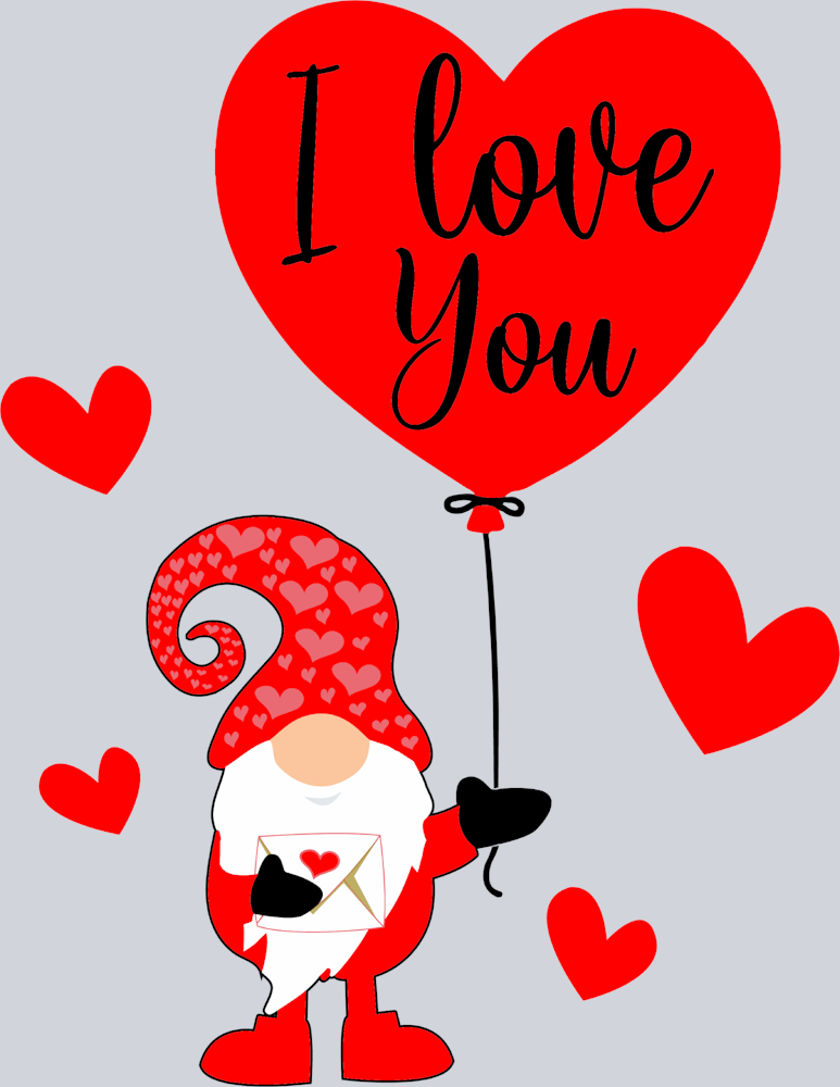 I Love You Gnome - STK02990