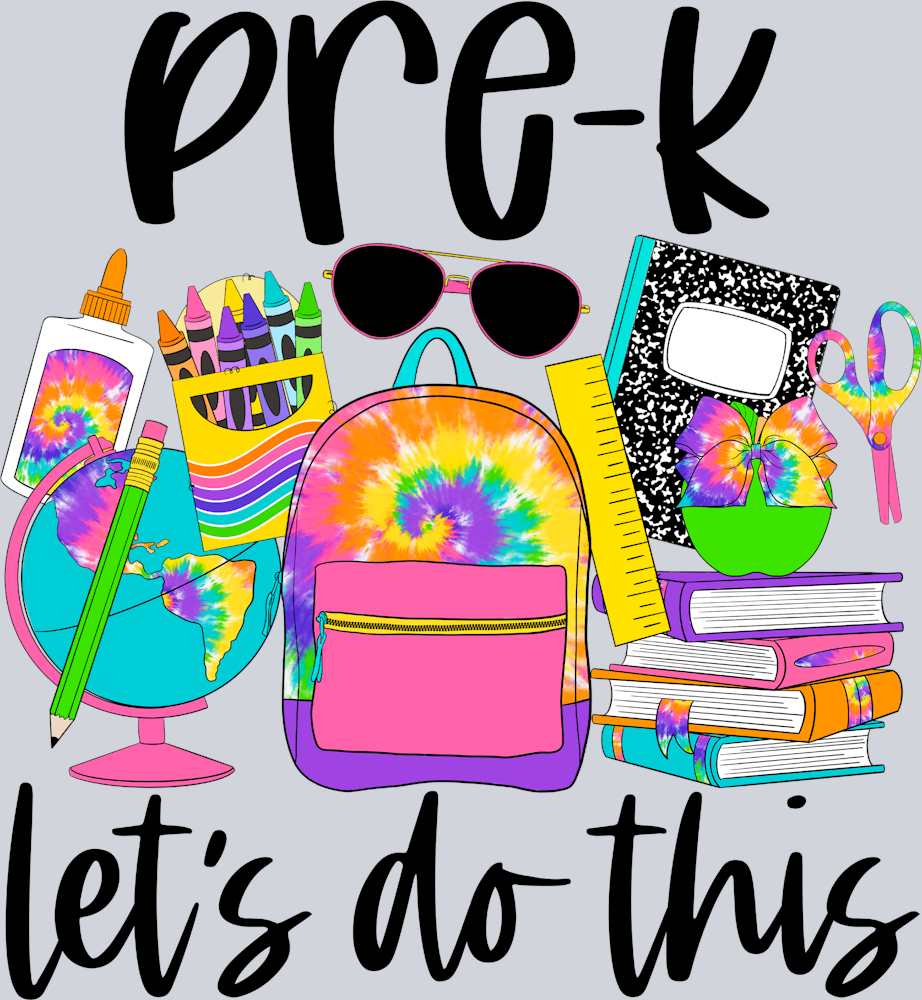 Prek Lets Do This Tie Dye - STK04966