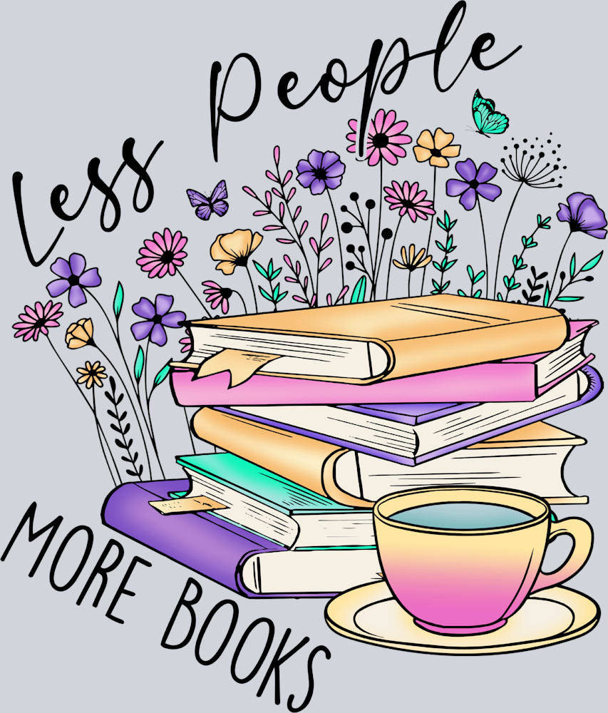 Less People More Books - STK03560