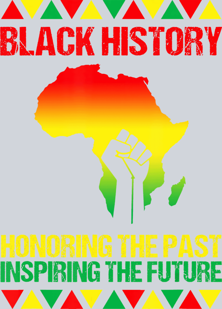 Black History Honoring The Past Africa Raised Fist - STK00688