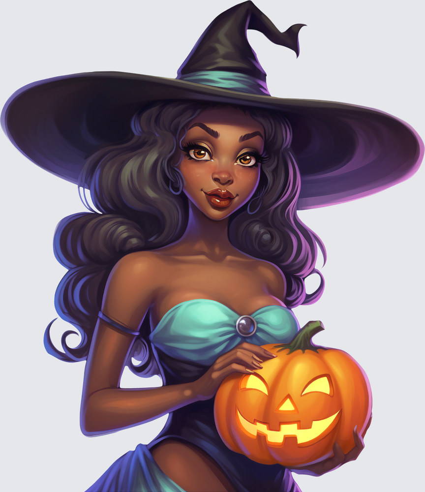Cute Witch 9 - STK08001