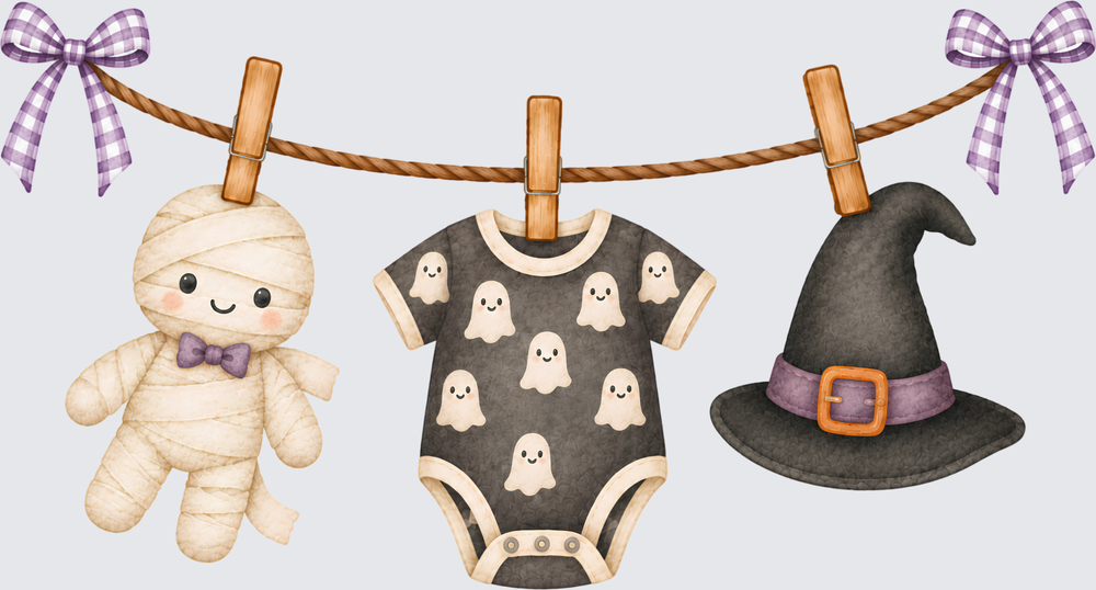 Spooky Clothesline 5 - STK08259