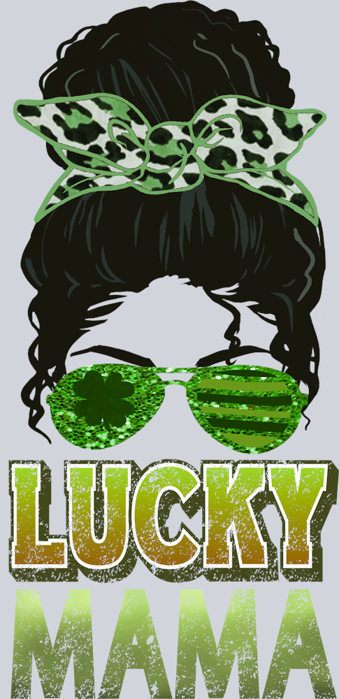 Lucky Mama Messy Bun - STK03876